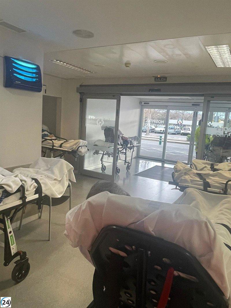 Hospital San Pedro de Logroño colapsado: urgencias sanitarias en estado crítico, según CSIF.