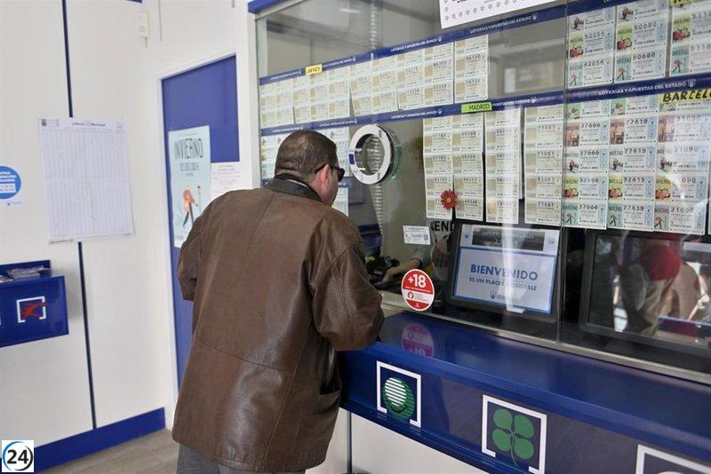 Gasto medio en lotería de 