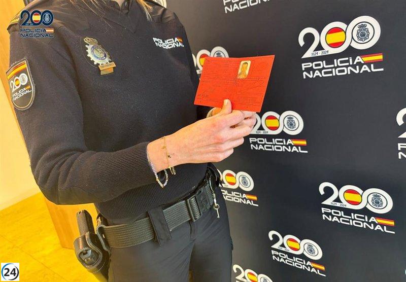 Arrestado individuo de 27 años por falsificar tarjeta de asilo internacional