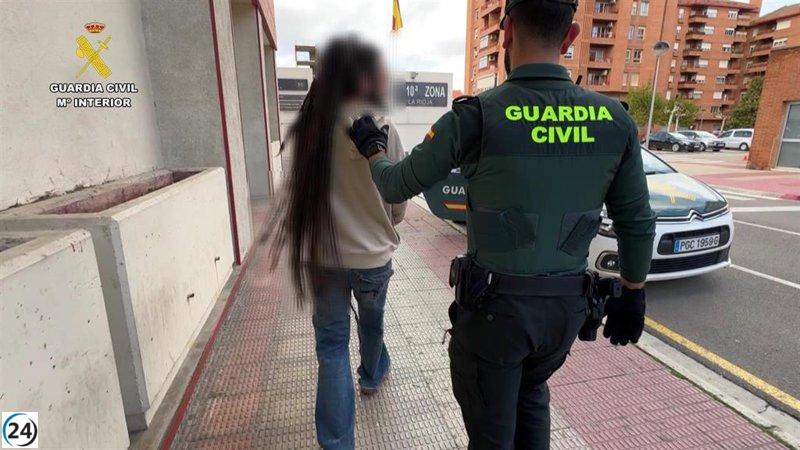 Vecino de Logroño arrestado por tráfico de estupefacientes