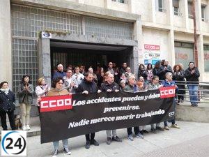 CCOO exige mayor prevención laboral tras la muerte de una trabajadora de Cruz Roja