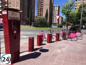La renovación de Bicilog arranca el lunes con la llegada de bicicletas eléctricas