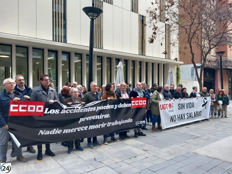 CCOO y el IES Batalla de Clavijo promueven la cultura preventiva con una actuación especial ante la sociedad.