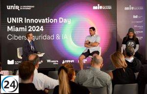 Chema Alonso y Iker Casillas promueven la importancia de la formación en ciberseguridad e IA en UNIR Innovation Day Miami.