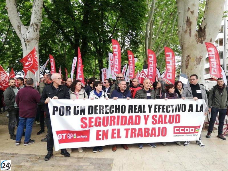 Sindicatos exigen mayor inversión en seguridad laboral en el Día de la Prevención de Accidentes.