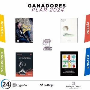 Ya se han anunciado los ganadores de la décima edición del premio del libro Ateneo Riojano.