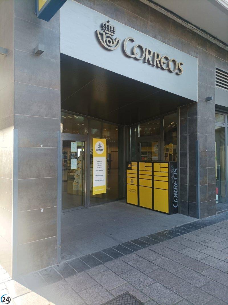 Falta de personal en Correos de La Rioja para elecciones europeas denunciada por UGT Servicios Públicos.