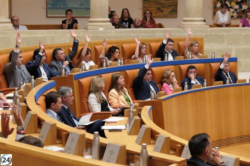 Proposición de Ley con modificaciones legislativas en agenda del Parlamento riojano el jueves 15
