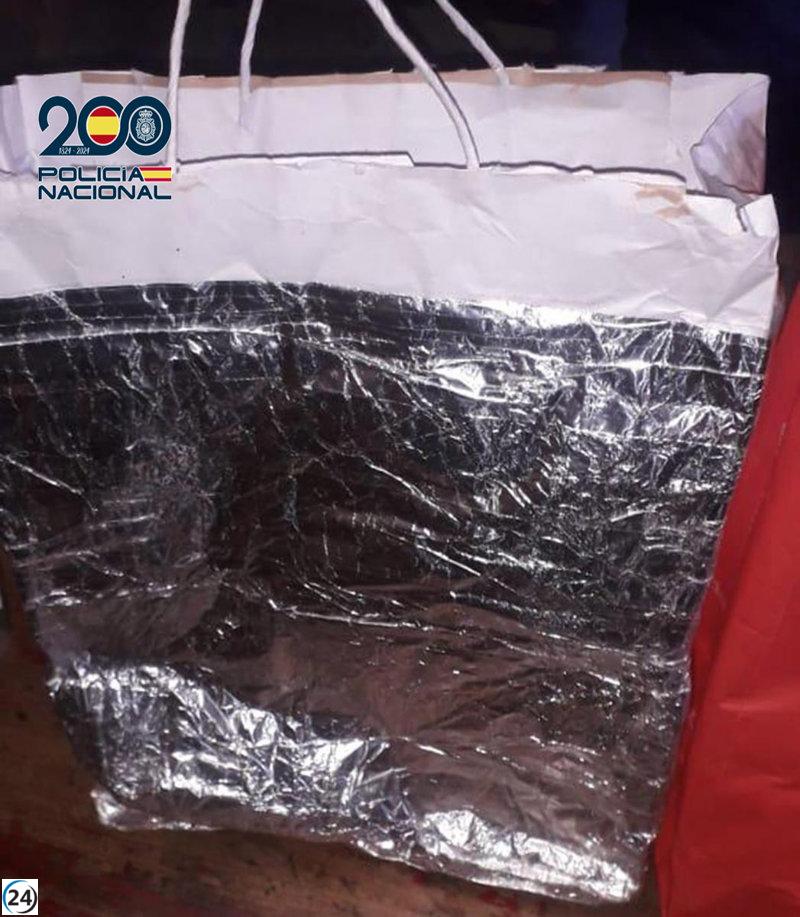 Tres arrestados por robar ropa con bolsas biónicas por valor de 1.100 euros.
