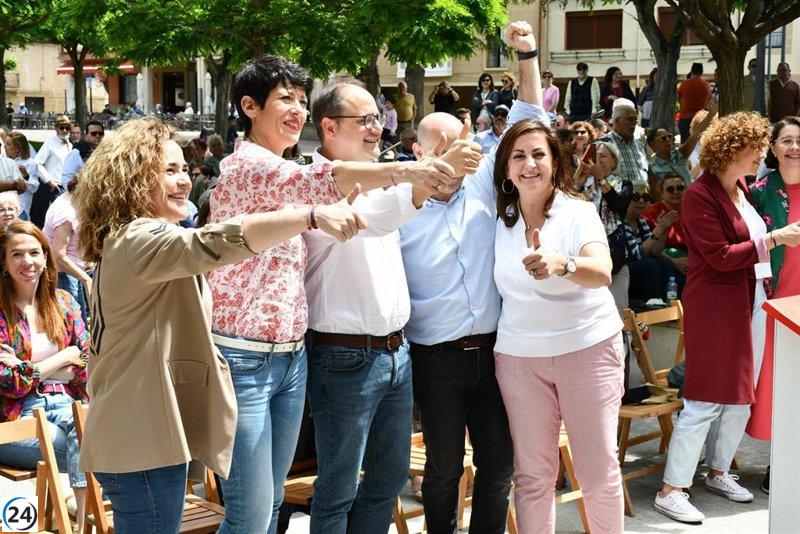 Saiz (PSOE) insta a votar por la socialdemocracia en las elecciones europeas