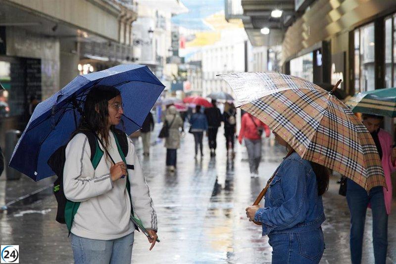 Alerta amarilla en La Rioja por tormentas con posible granizo.