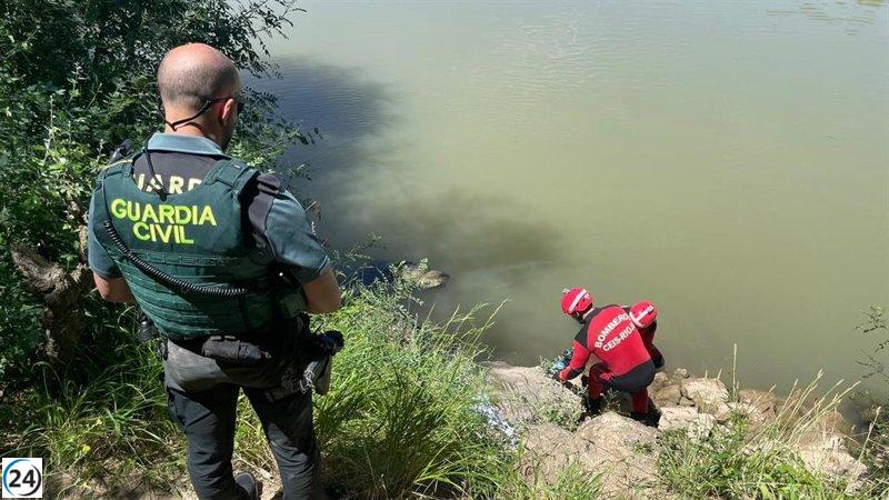 Las autoridades investigan la aparición de un cadáver en el río Ebro en Rincón.