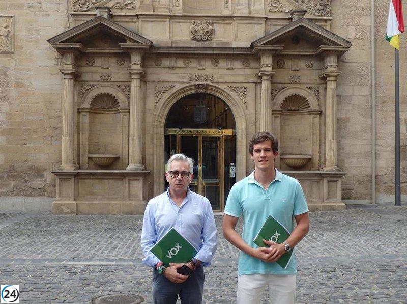 Vox pide al Gobierno de La Rioja que rechace el reparto de menores extranjeros por considerar que causarán inseguridad y ruina.