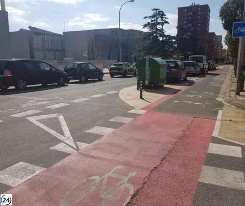 El Gobierno de Logroño asegura que la reforma de Duquesa de la Victoria está mejorando la funcionalidad de la calle.