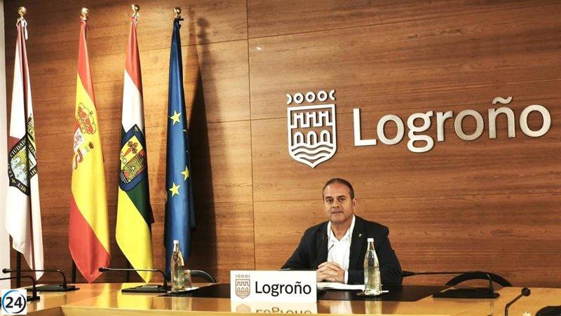 Iglesias condiciona promesa de reducción de impuestos en Logroño.