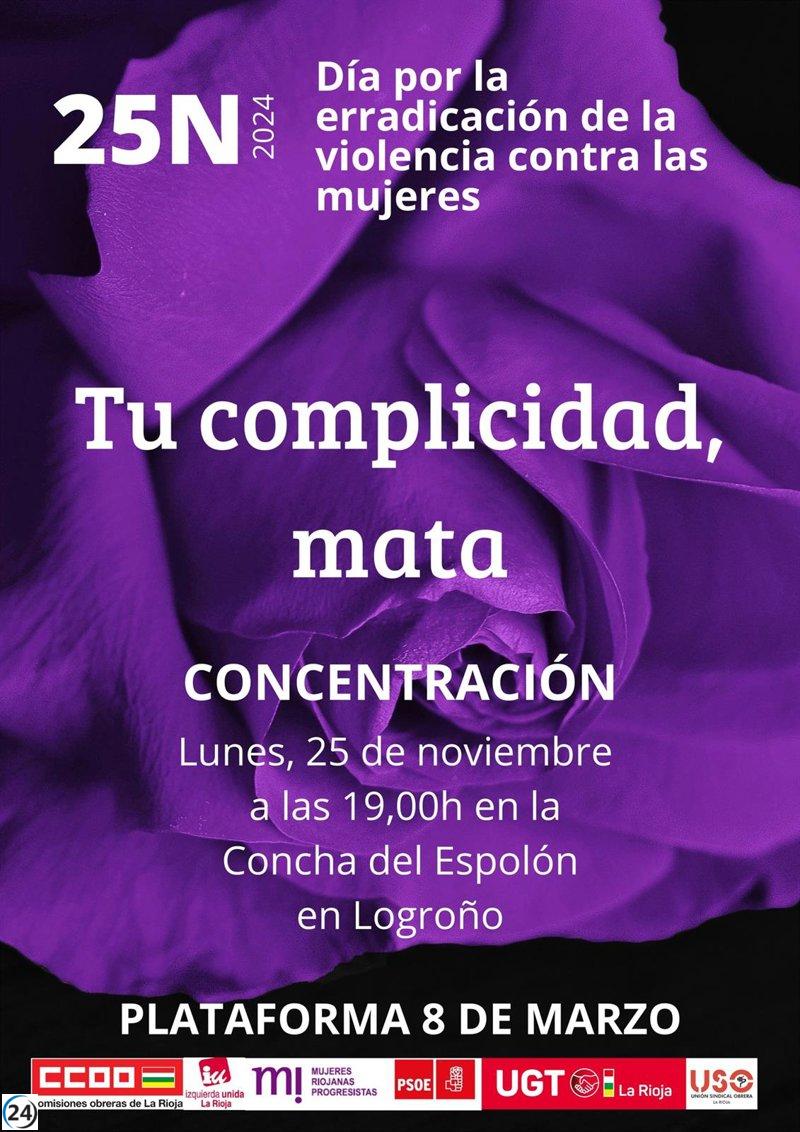 La Plataforma 8M alza la voz de las mujeres en protesta contra la violencia: 