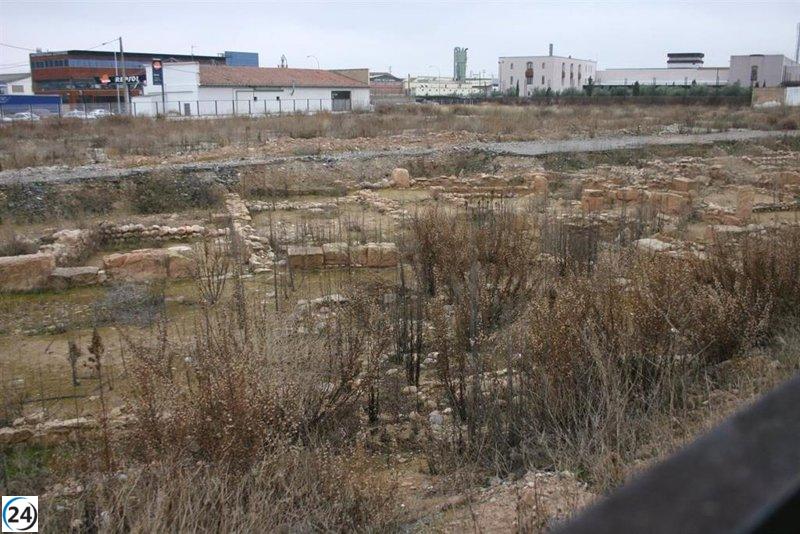 Logroño potencia iniciativas para promover el acceso y la difusión de los hallazgos arqueológicos de Varea.