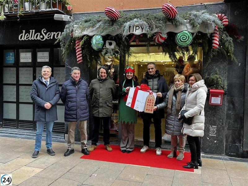 Más de 650 comercios de Logroño se suman a la campaña navideña de decoración.