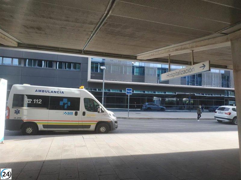 Accidente en Logroño: herido en colisión entre coche y moto.