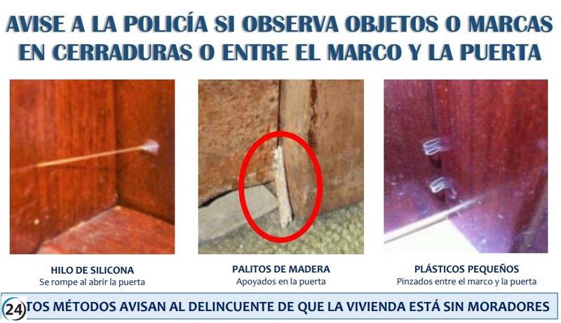 Dos detenidos, incluyendo una menor, tras arresto por robo en un hogar.