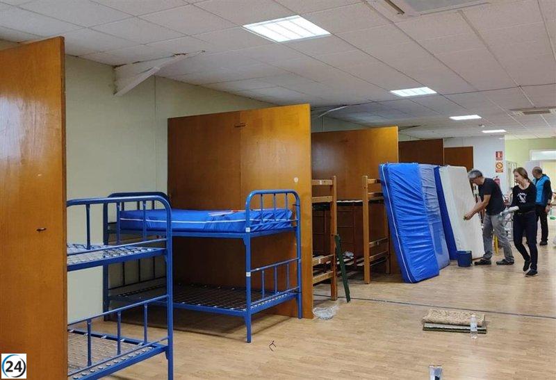 El Albergue de Nájera se beneficia de la donación de 15 literas metálicas del Albergue de Burgos.