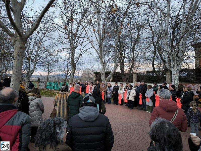 Logroño expresa firme rechazo ante asesinato machista de San Millán.
