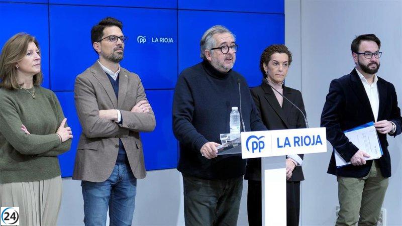 Diputados del PP instan a Sánchez a convocar elecciones por su ineficacia en el gobierno.