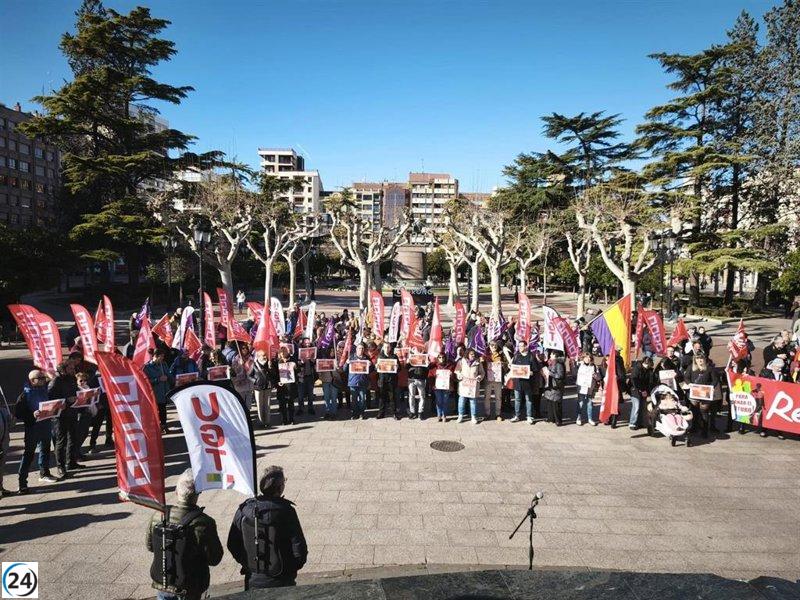 UGT y CCOO en Logroño exigen a los partidos evitar la confrontación que perjudica a la ciudadanía.