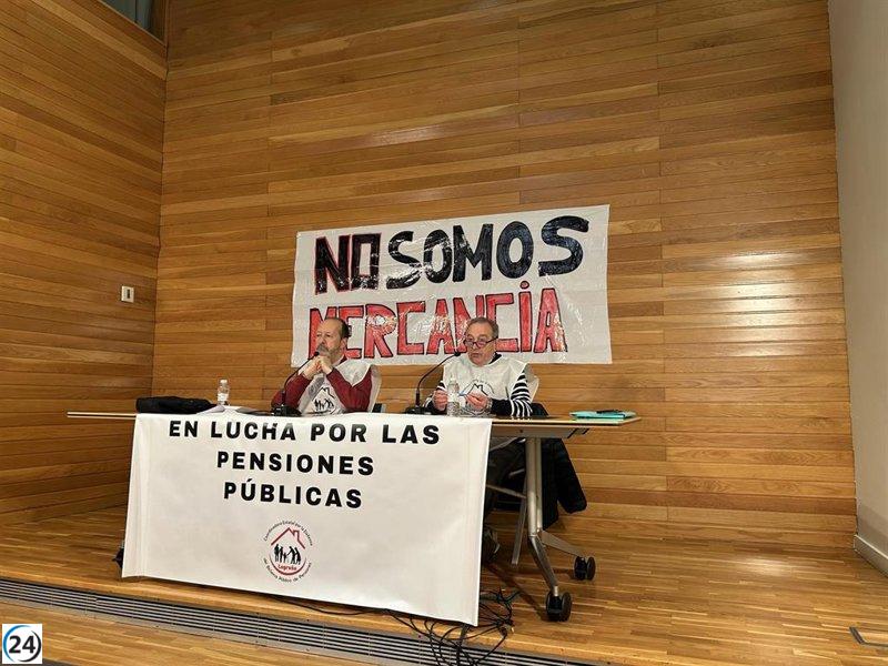 Pensionistas de La Rioja protestan: 