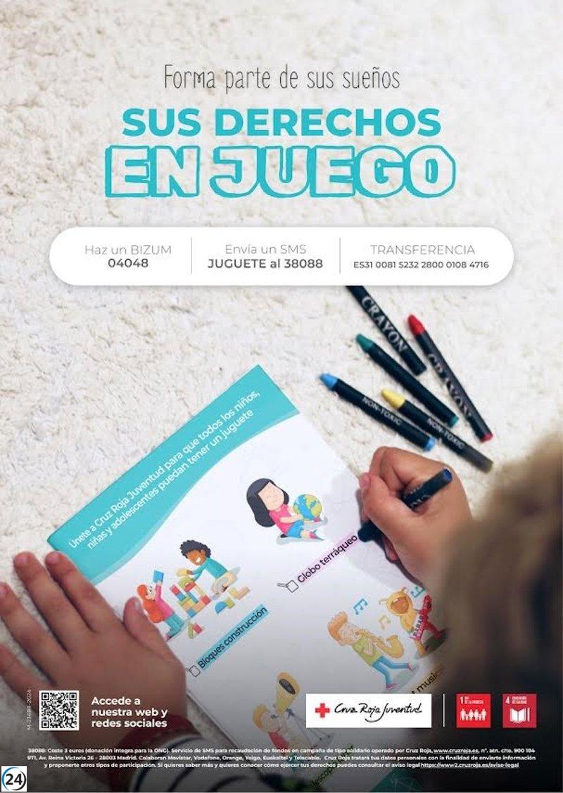Cruz Roja Juventud distribuye más de 42,900 juguetes a través de su iniciativa 'El juguete educativo'.