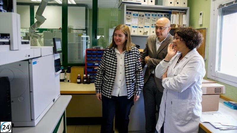 El Laboratorio Regional de La Rioja invierte 459.314 euros en la modernización de sus cromatógrafos.