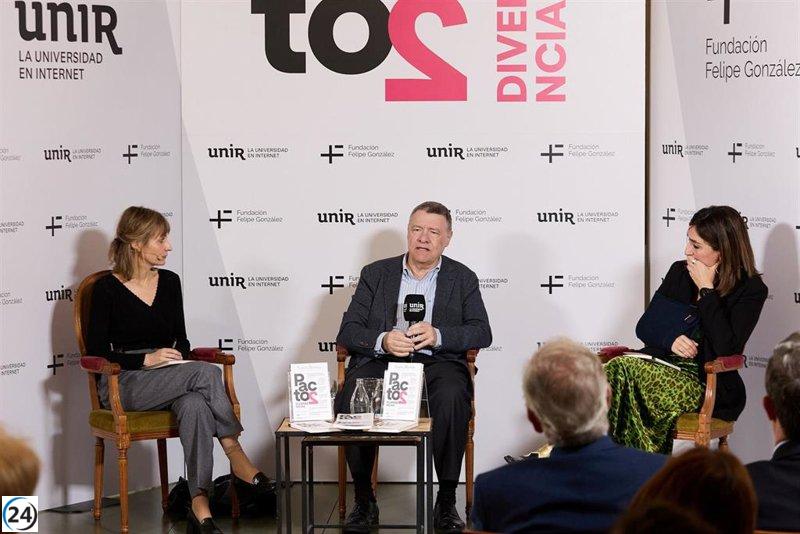 Jordi Sevilla advierte que la nueva realidad global exige a los demócratas reafirmar su coexistencia.