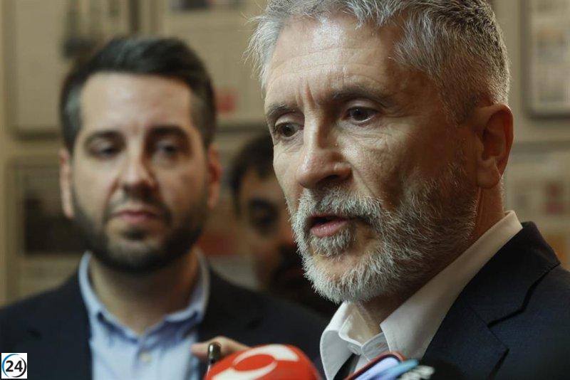 Marlaska alarma por la influencia de la extrema derecha en el PP respecto a la violencia de género.