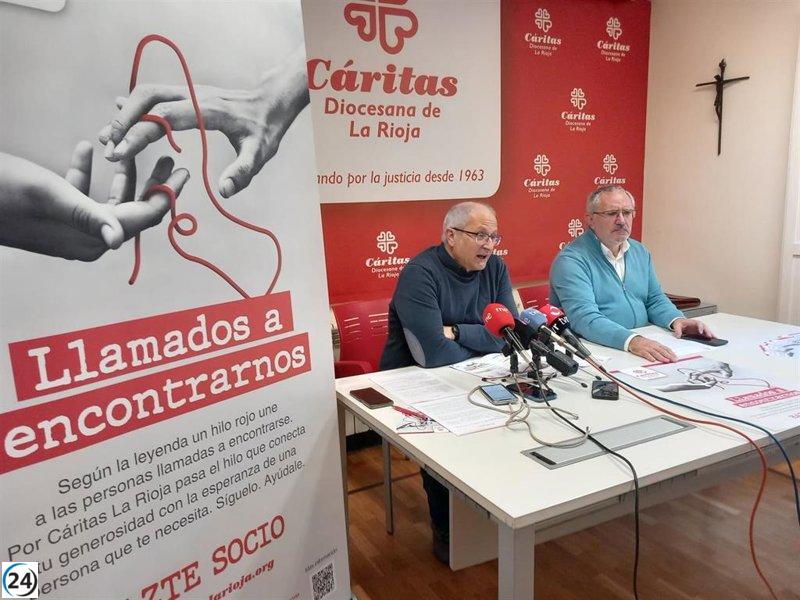 Cáritas inicia campaña para mitigar su crisis económica y continuar apoyando a los necesitados.
