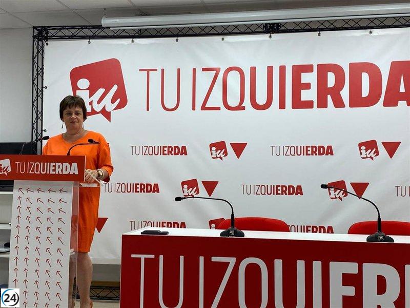 IU exige a Martín que cumpla su deber y respete la normativa sobre la atención a menores no acompañados.