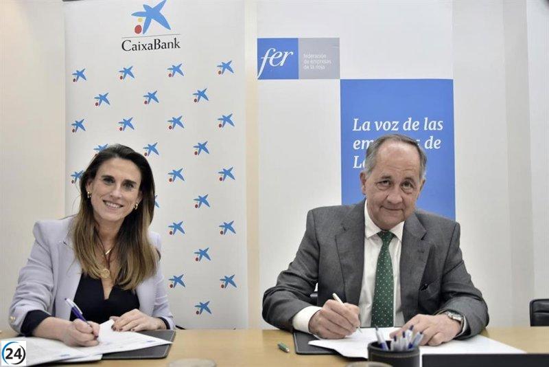 FER y CaixaBank Dualiza refuerzan su colaboración para impulsar la Formación Profesional dual en La Rioja.