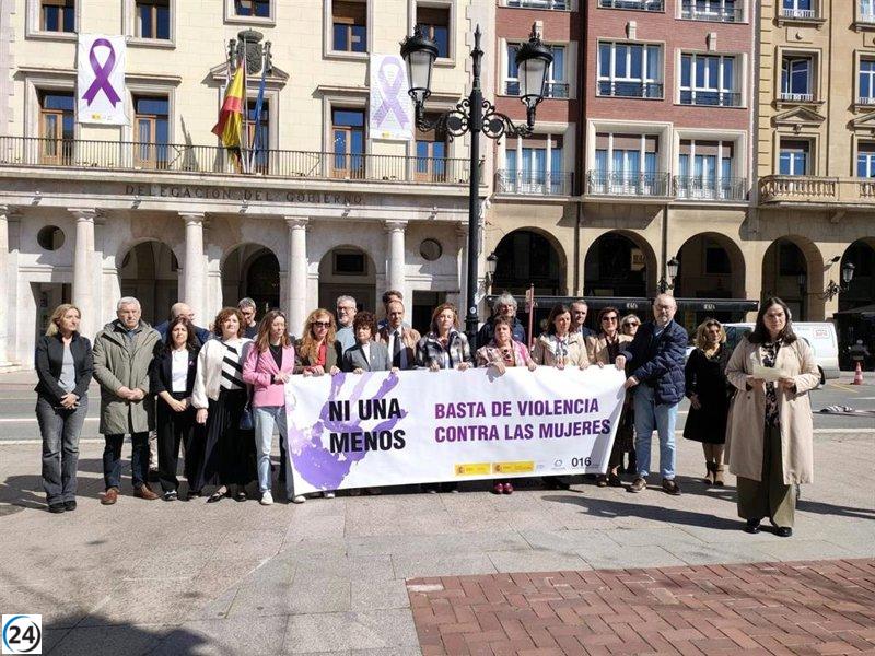 González pide cohesión para erradicar la violencia de género.