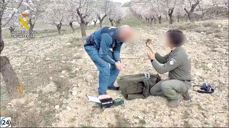 Joven de 31 años bajo investigación del Seprona por cazar aves silvestres ilegalmente.