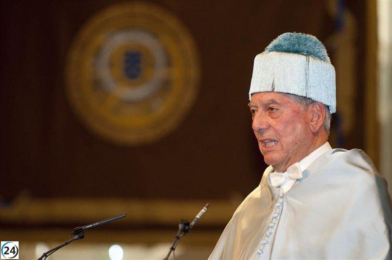 La UR expresa su gran pesar por el fallecimiento de Vargas Llosa, su primer Doctor Honoris Causa.