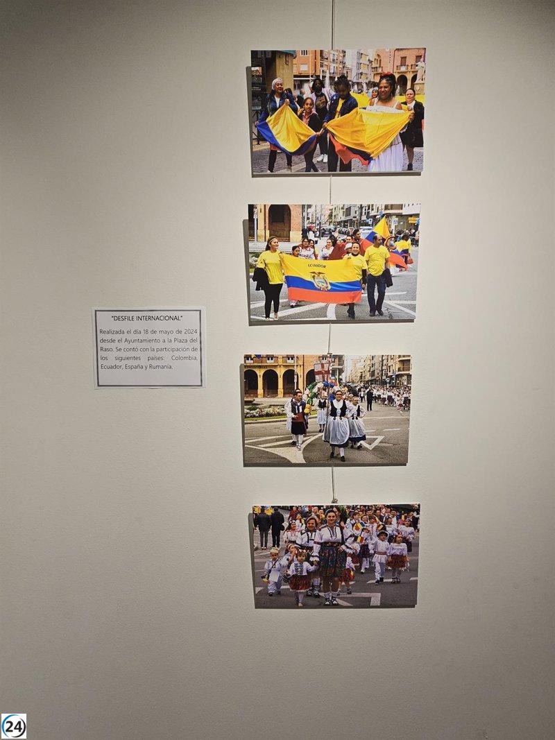 La Casa de los Curas en Calahorra alberga la exposición 'Entrelazando culturas' hasta el 30 de abril.