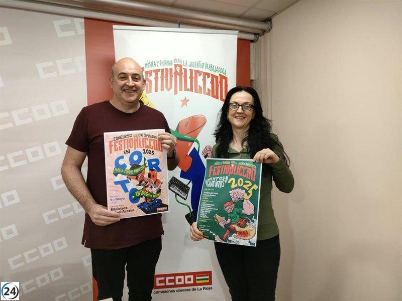 ‘Los Gandules’, Aurora Beltrán y ‘Stupiditos’ brillan en el FestivaliCCOO de La Rioja.