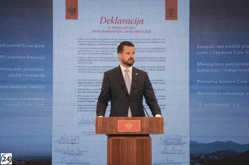 Montenegro revela el genoma de la vid local Kratoshia, raíz de variedades globales.