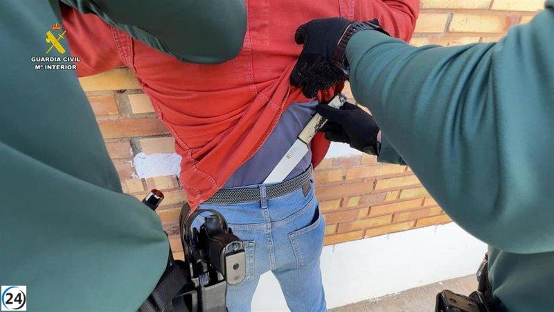 Detenido en dos ocasiones en un día un criminal reincidente en Entrena, La Rioja.