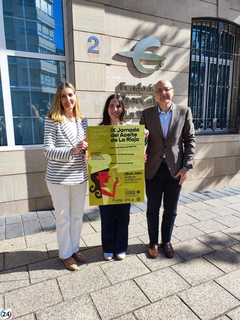 La IX Jornada del Aceite de La Rioja se celebra el 9 de mayo con actividades para toda la familia.