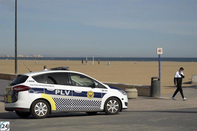 Cuatro riojanos arrestados por ataque sexual colectivo en la playa de la Malva-Rosa.