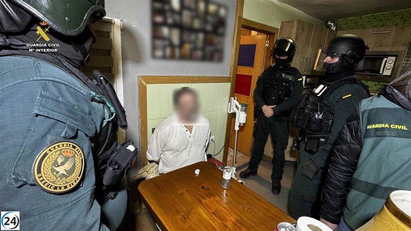 Desmantelada una organización que producía y distribuía speed en cuatro provincias del norte de España.