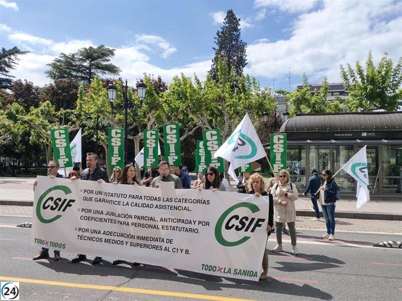 CSIF exige un marco sanitario que garantice condiciones laborales y económicas para todo el personal.