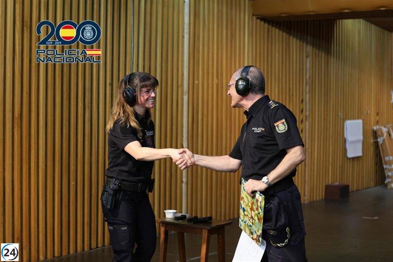 Carla del Real Fernández, subcampeona nacional de tiro policial 2025 desde La Rioja.