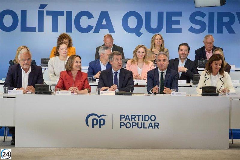 Feijóo visitará La Rioja este martes en su ruta por España para buscar la reelección al frente del PP.