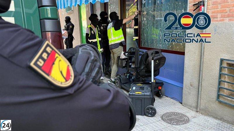 Desarticulada banda de narcotráfico en Logroño: cinco arrestos.
